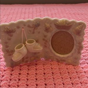 Vintage baby nursery decor.